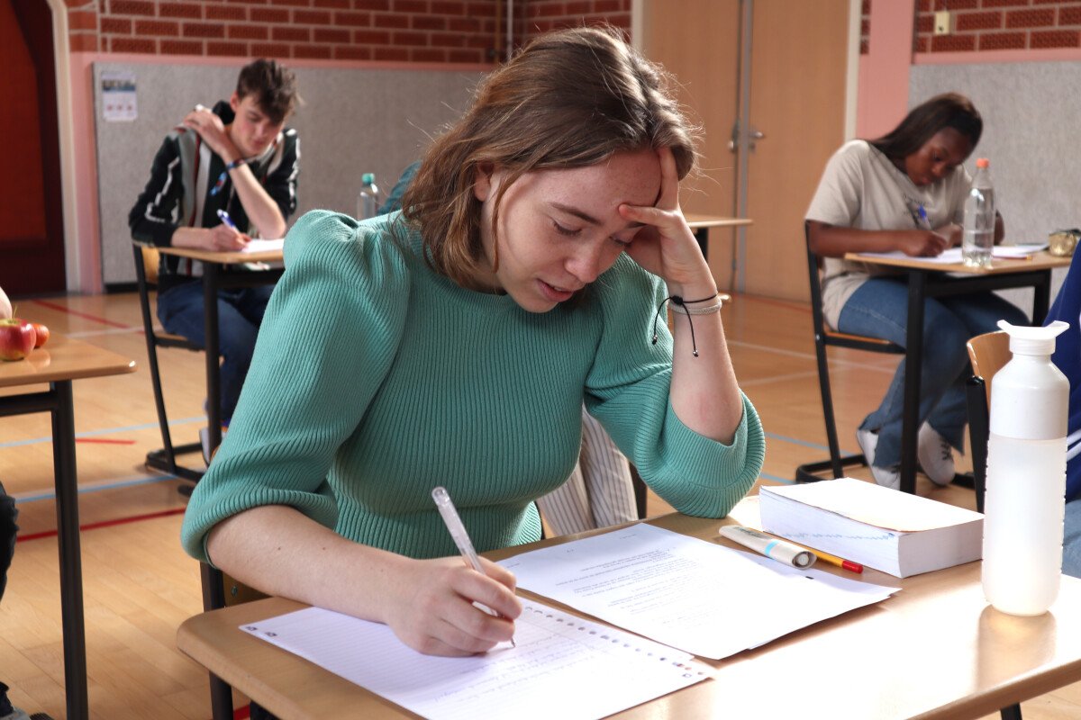 Nederlands Is Op Het Woorden Tellen Na Goed Te Doen Eindexamens