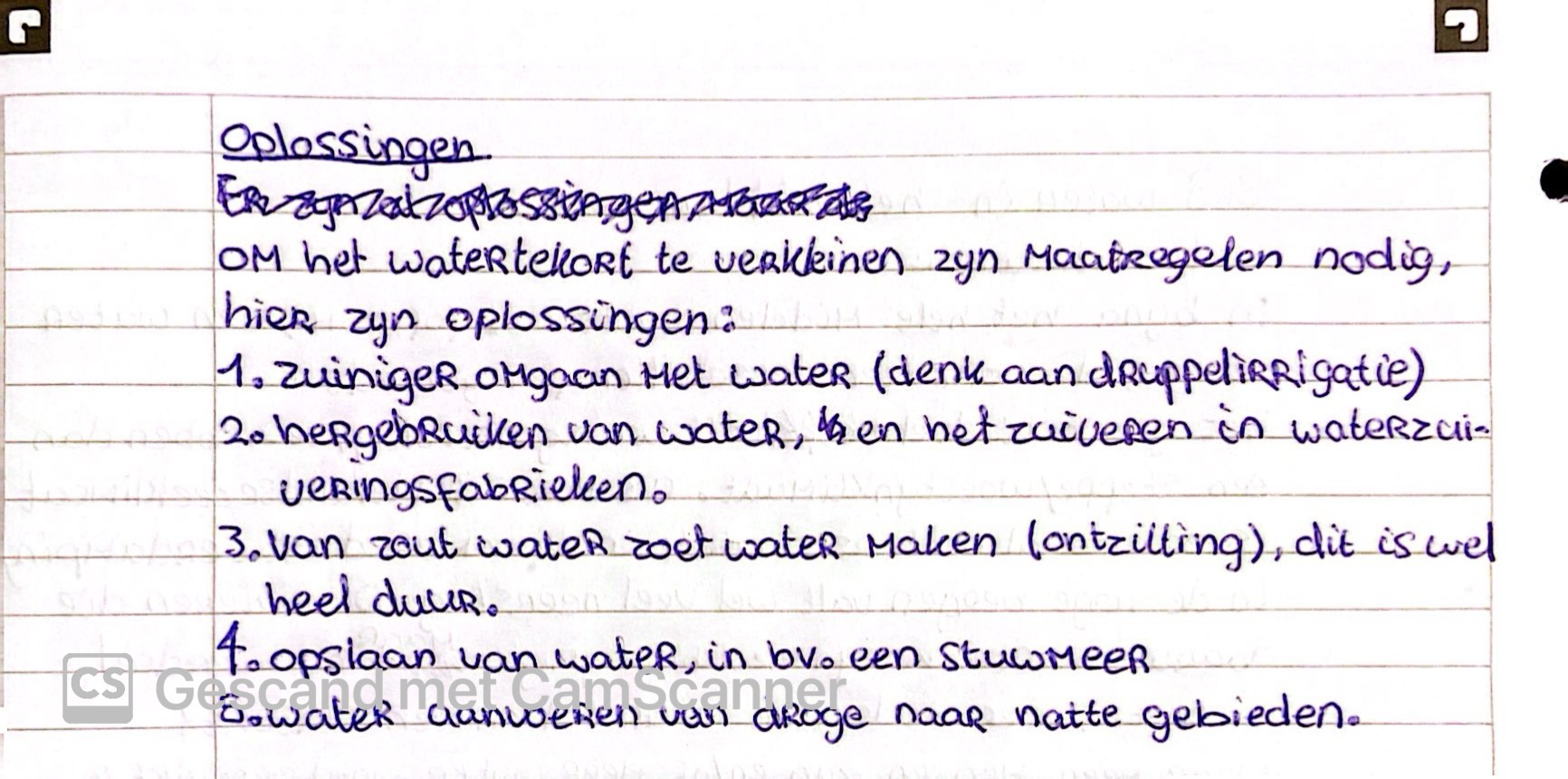 Samenvatting Aardrijkskunde De Geo H3.1, 3.2 en 3.3 (2e klas vwo