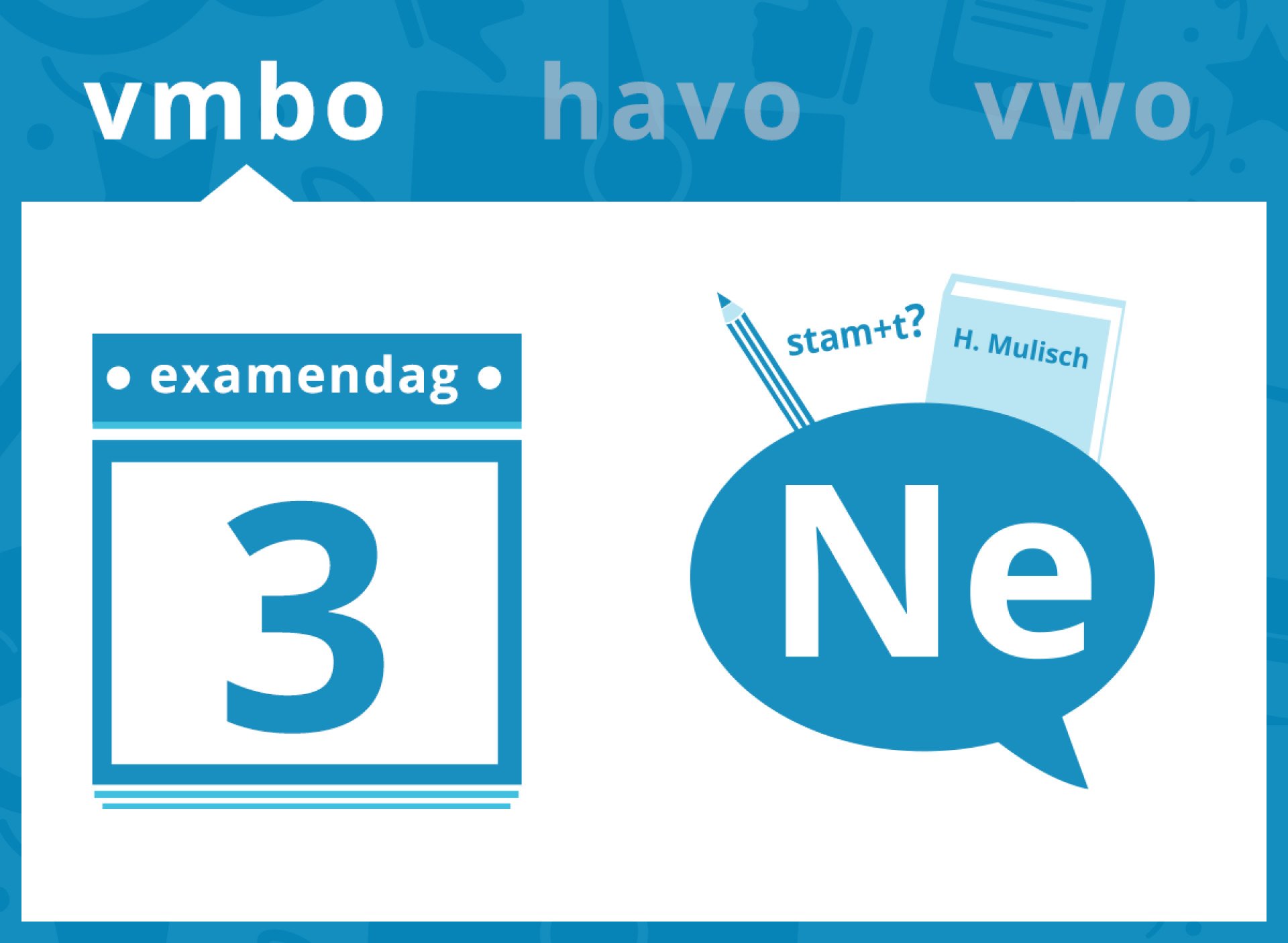 Veel schrijven tijdens het Nederlands vmboexamen