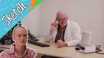 Sketch: drugs bij de schoolarts