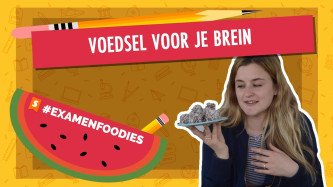 Zorgeloos snacken tijdens het examen | #examenfoodies