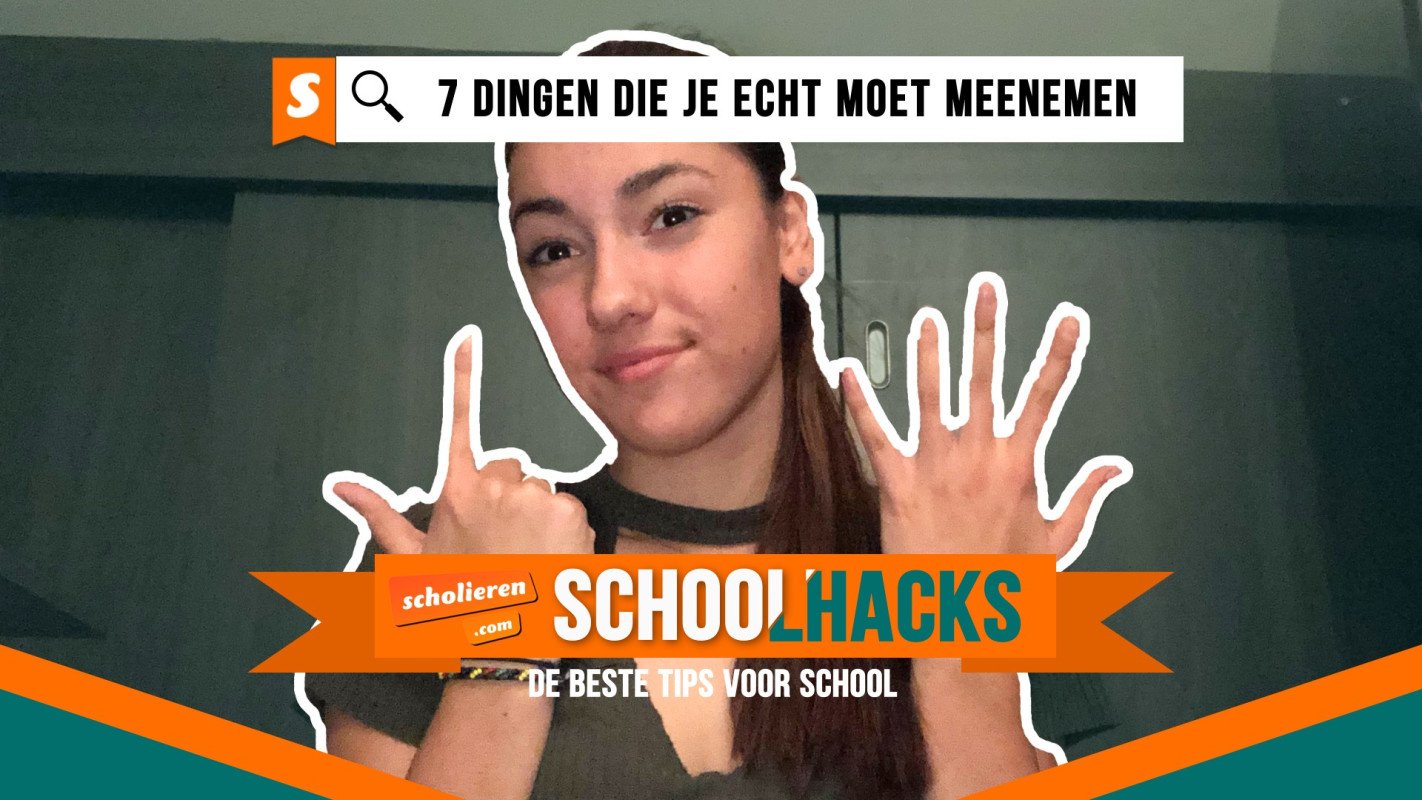 Schoolhacks: 7 Dingen Die Je Echt Moet Meenemen Naar School ...