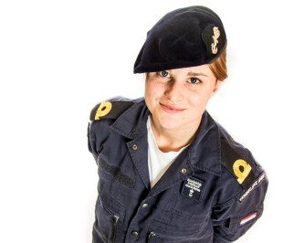Ghislaine studeert bij Defensie: 'Varen is het allerleukst'