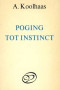 Boekcover Poging tot instinct