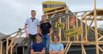 Deze jongens maakten een échte achtbaan voor hun pws