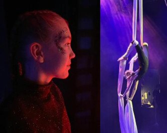 Feline (14) zit op circus: 'Het kan zwaar zijn'