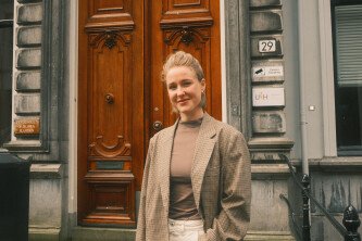 Brinn (24) studeert aan de Universiteit voor Humanistiek: ‘Dat is echt mijn tweede thuis’