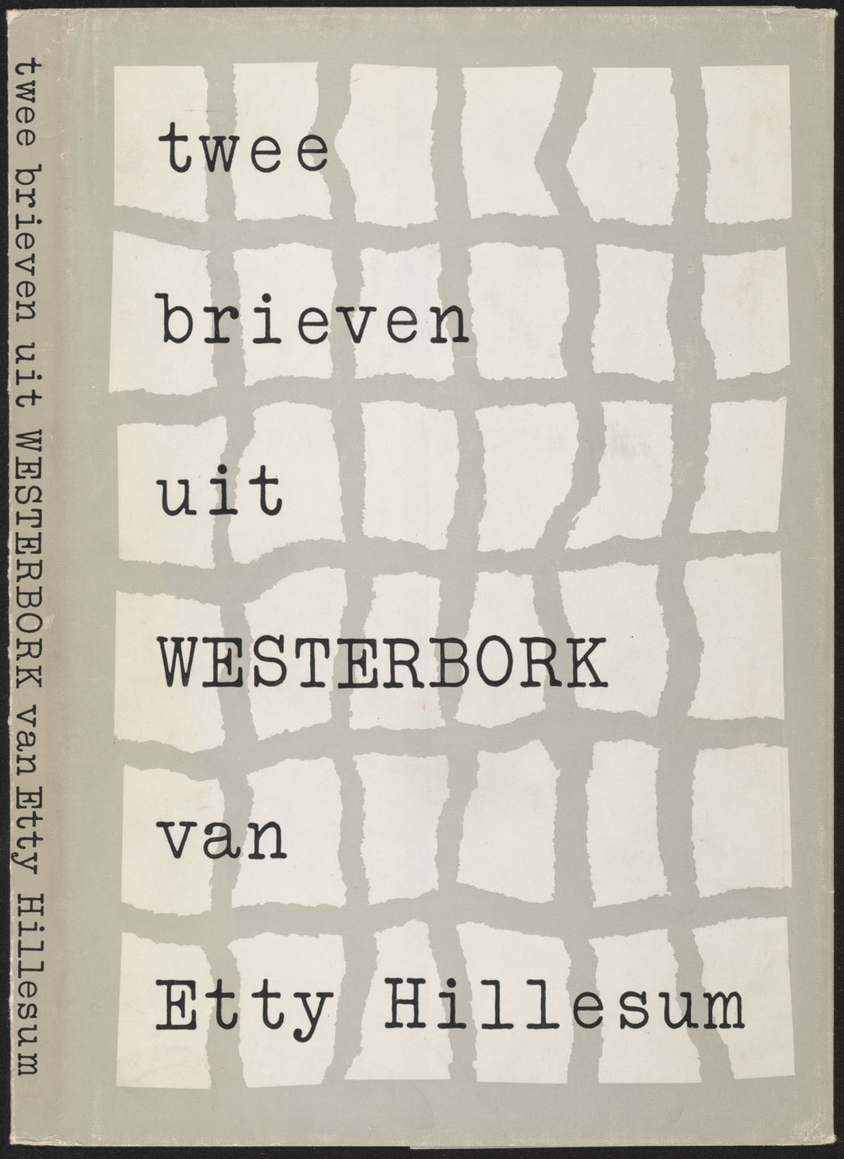 Boekcover Brieven uit Westerbork