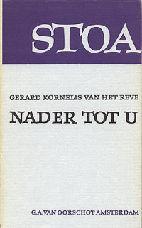 Cover van Nader tot U