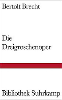 Cover van Die Dreigroschenoper