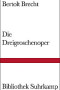 Boekcover Die Dreigroschenoper