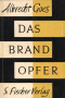 Boekcover Das Brandopfer