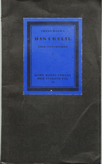 Boekcover Das Urteil