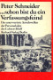 Boekcover ...schon bist du ein Verfassungsfeind