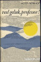 Boekcover Veel geluk professor
