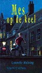 Boekcover Mes op de keel