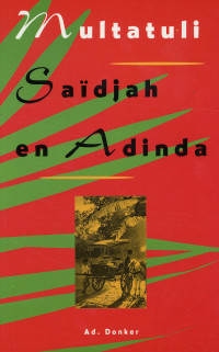 Boekcover Saïdjah en Adinda