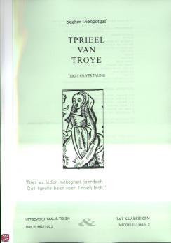 Boekcover Tprieel van troyen