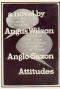 Boekcover Anglo-saxon attitudes
