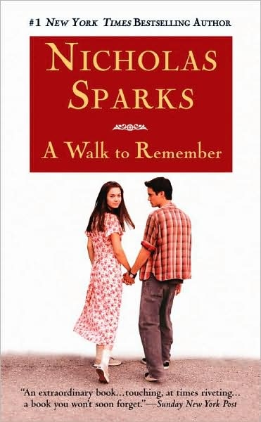 short summary of a walk to remember book