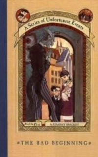 Boekcover A series of unfortunate events, The bad beginning