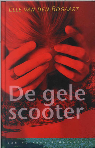 Boekcover De gele scooter