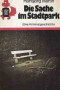 Boekcover Die Sache im Stadtpark