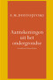 Boekcover Aantekeningen uit het ondergrondse