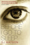 Boekcover Before I go to sleep