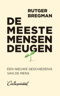 Boekcover De meeste mensen deugen