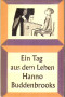Boekcover Ein Tag aus dem Leben Hanno Buddenbrooks