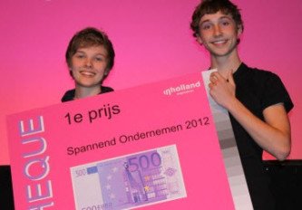 Winst voor ondernemer Bas