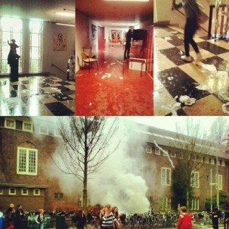 Examenstunt: één groot slagveld