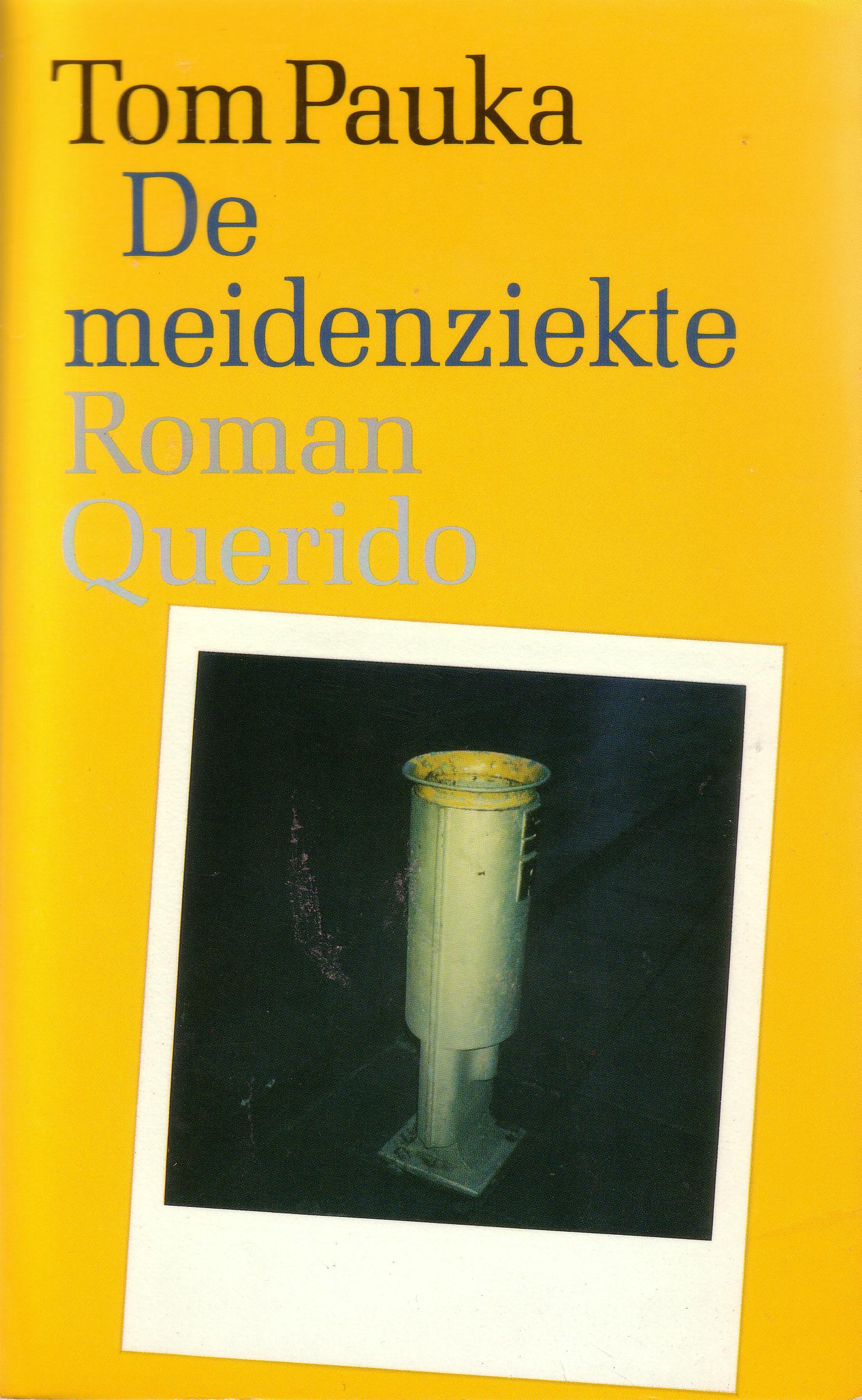 Boekcover De meidenziekte
