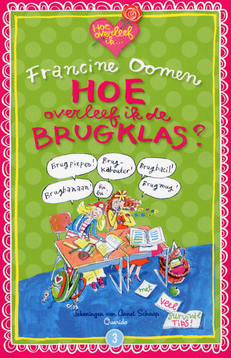Boekcover Hoe overleef ik de brugklas?