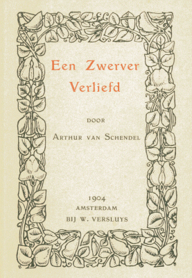 Boekcover Een zwerver verliefd